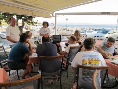 New equipment for the Emergency Centres in Gruda&Korcula and other meetings with the fishermen ...